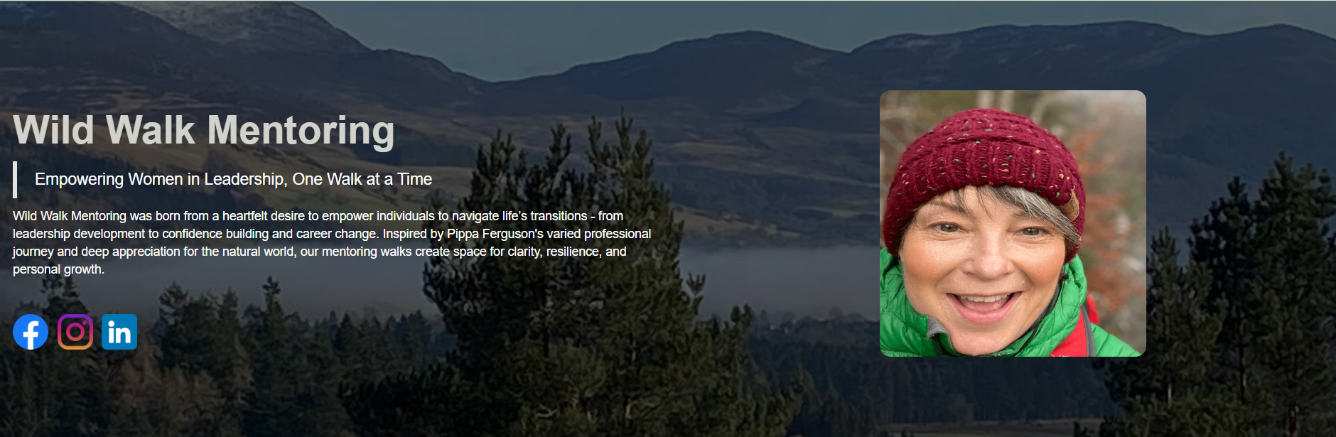 Wild Walk Mentoring Website